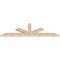 Ekena Millwork Saratoga Smooth Timber Gable Bracket, Douglas Fir, 96"W x 28"H x 3 1/2"D x 5 1/2"F, 7/12 Pitch GBW096X28X0406SAR00SDF - alternate 4